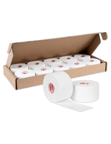 Cinta Atlética Premium Mueller 3.81 cm x 13.72 m - Paquete 10