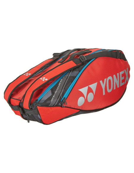 Bolsa Pro YONEX 92226 Roja para Raquetas de Tenis y Bádminton