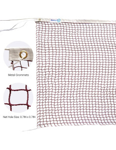 Red de bádminton Sanung 6.10m x 0.76m con bolsa de transporte 2