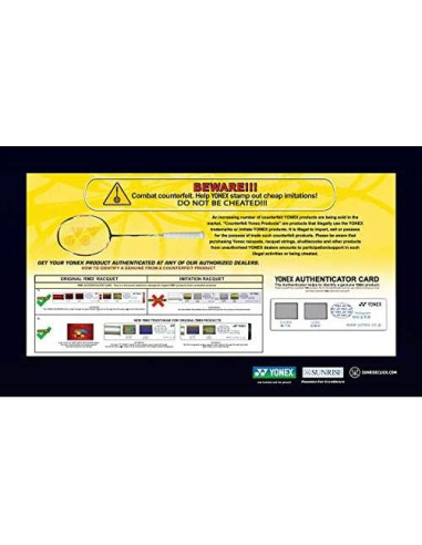 Volante de Nylon Yonex Mavis 300 Tapa Verde Amarillo