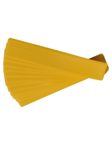 Conjunto de 10 Marcadores de Línea Amarillos Eco Walker 37 cm