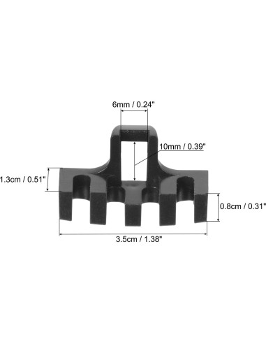 Adaptador de Carga PATIKIL para Raquetas de Bádminton - 2 Pcs