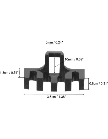 Adaptador de Carga PATIKIL para Raquetas de Bádminton - 2 Pcs