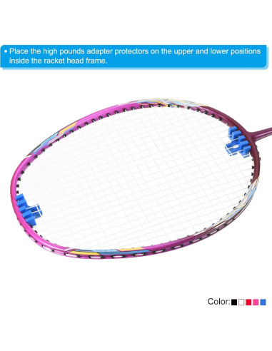 Adaptador de Carga PATIKIL para Raquetas de Bádminton - 2 Pcs