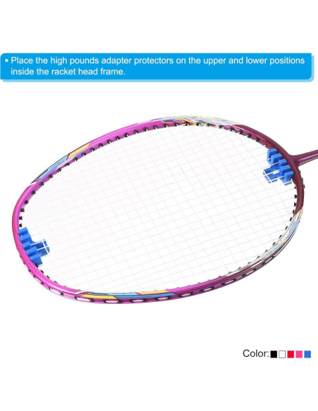 Adaptador de Carga PATIKIL para Raquetas de Bádminton - 2 Pcs