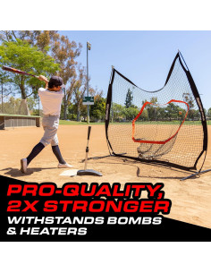 Red de Práctica de Béisbol y Softbol GoSports 7x7 PRO 2