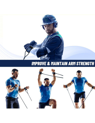 Banda de Resistencia WSAKOUE 18.14kg para Entrenamiento de Béisbol