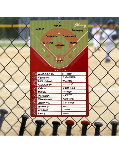 Portaplanos para Entrenadores de Béisbol Murray Sporting Goods 38x23cm