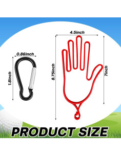 Soporte para Guantes de Golf Simgoing YYW1317 - 6 Pcs 2