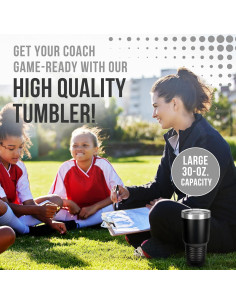 Vaso de Rugby Personalizado JFWcreations 887ml Aislado Negro 2