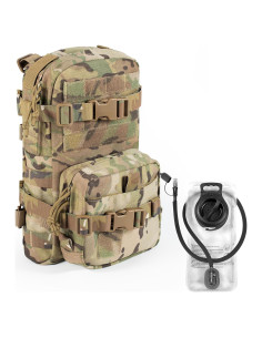 Pack de Hidratación Táctico CLTAC 3L Nylon 500D