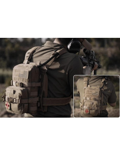 Pack de Hidratación Táctico CLTAC 3L Nylon 500D 2