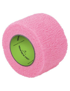 Cinta de agarre autoadhesiva Renfrew para hockey 3.81 cm x 5.49 m Rosa