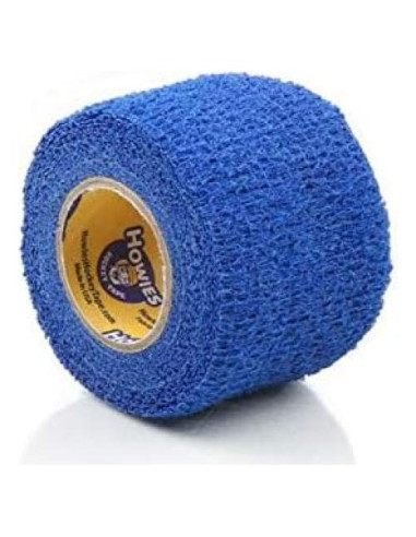 Cinta de agarre elástica Howies Hockey 3.81cm x 4.57m Azul