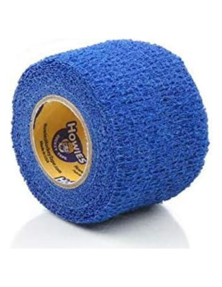 Cinta de agarre elástica Howies Hockey 3.81cm x 4.57m Azul