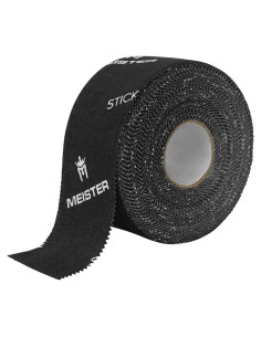 Cinta Atlética Meister StickElite Porosa 15yd x 3.81cm Negra