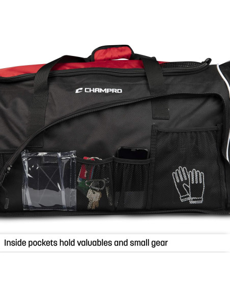 Bolsa de Equipamiento de Fútbol CHAMPRO Varsity 136 kg