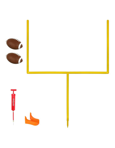 Poste de Gol de Fútbol GoSports 2.29m x 1.83m con Balones