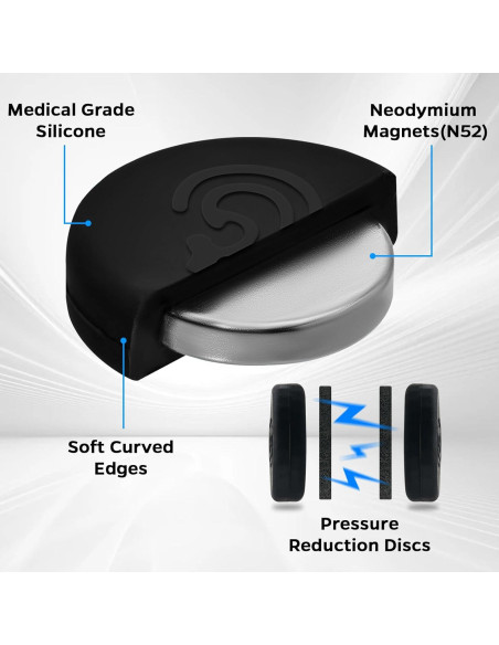 Kit de Imán para Oído de Coliflor HAMSENBO - 19 Piezas