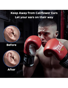 Kit de Imán para Oído de Coliflor HAMSENBO - 3 Tamaños 2