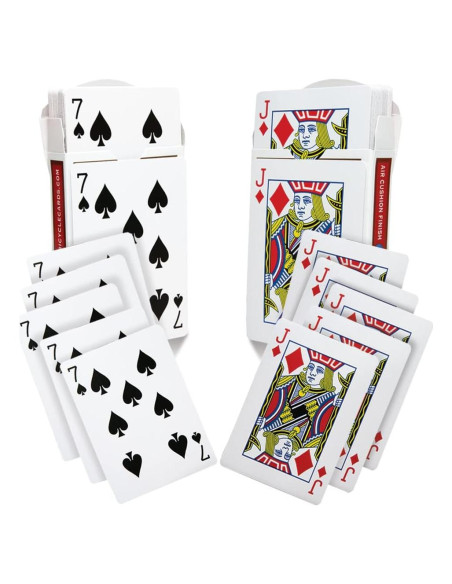 Combo de Barajas Forzadas Rojas Magic Makers - 2 Barajas