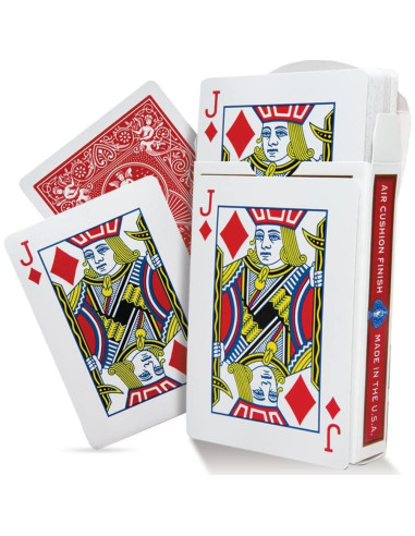 Combo de Barajas Forzadas Rojas Magic Makers - 2 Barajas