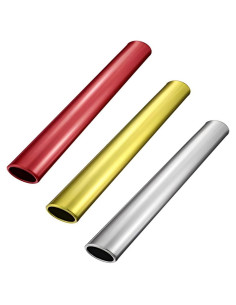 Testigos de Relevo de Aluminio Zhehao 3 Piezas 30 cm