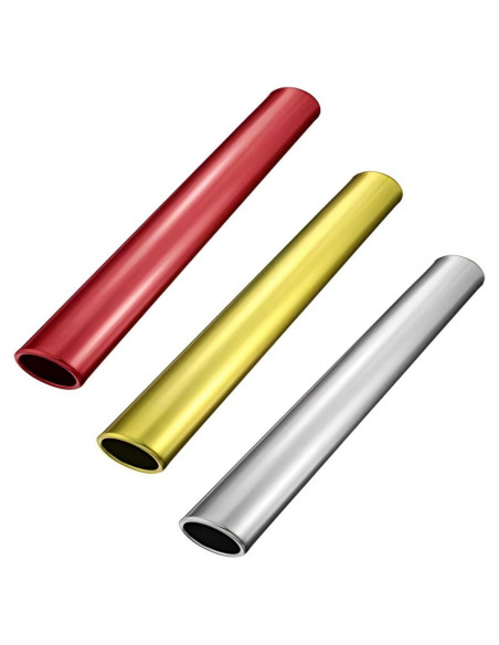 Testigos de Relevo de Aluminio Zhehao 3 Piezas 30 cm