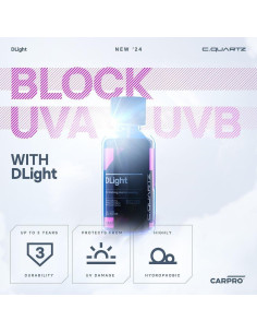 CARPRO CQUARTZ DLight 30ml - Recubrimiento Cerámico UV 2