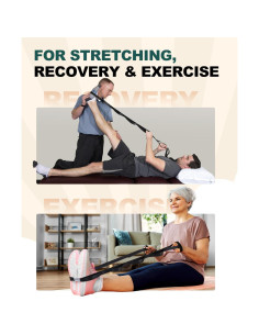 Correa de Estiramiento Trideer 190.5 cm Yoga y Pilates 2