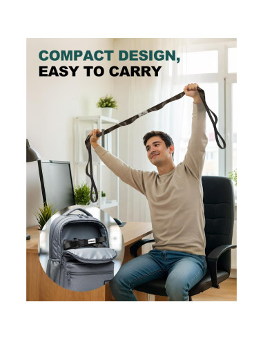 Correa de Estiramiento Trideer 190.5 cm Yoga y Pilates