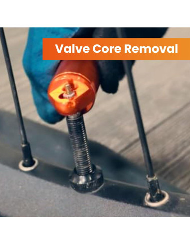 Kit de Reparación de Neumáticos Granite Suture Aero con Inflador CO2