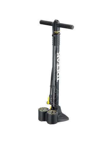 Bomba de Pie Topeak JoeBlow Dualie - Inflación Precisa 75 PSI