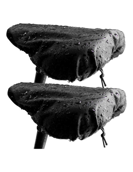 Cubiertas de Asiento de Bicicleta JIAJUNFS Impermeables 2 Piezas