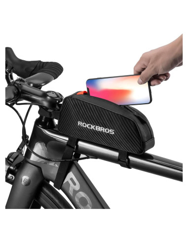 Bolsa de Tubo Superior ROCKBROS para Bicicleta 1L Impermeable