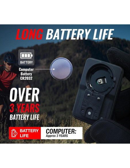 Computadora de Bicicleta CATEYE Enduro - Velocímetro y Odómetro