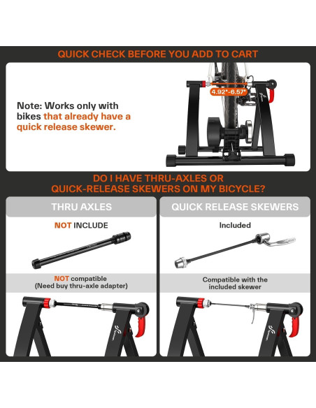 Entrenador de Bicicleta Estacionario Sportneer Turbo Magnético 71 cm