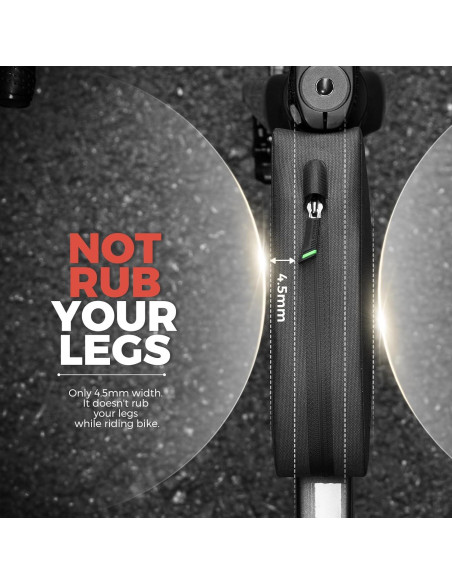 Bolsa de marco ROCKBROS impermeable 0.9L para bicicleta