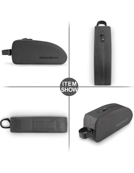 Bolsa de marco ROCKBROS impermeable 0.9L para bicicleta