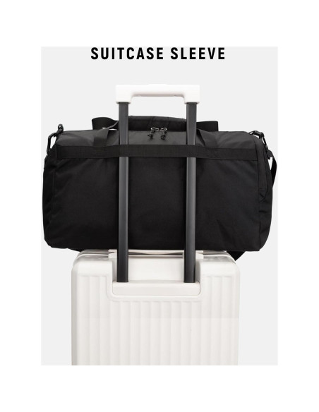 Bolsa de Gimnasio SKYSPER 30L con Compartimento Húmedo - Negro