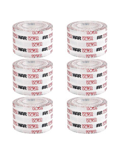 Cinta Atlética WAR EZ Rip Premium 1.5" Sin Residuo 6 Pzas