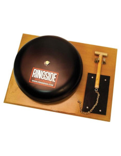 Campana de Boxeo Ringside Gong 25.4 cm Acero Tradicional
