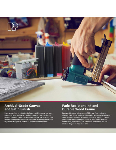 Lienzo Inspiracional Esperanza 76.2x50.8 cm - Arte de Pared