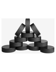 Discos de Hockey sobre Hielo AceFox 12 Piezas 7.62cm Negro