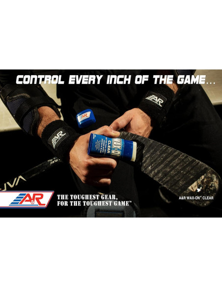 Cera Wax-On A&R Sports para Palos de Hockey - 100% Petróleo