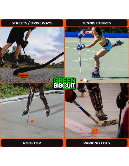 Disco de Hockey Green Biscuit Snipe 2.0 Naranja 2 Piezas