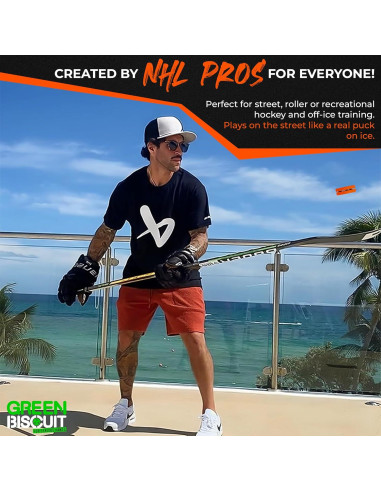 Disco de Hockey Green Biscuit Snipe 2.0 Naranja 2 Piezas