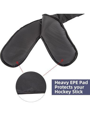 Bolsa para Palos de Hockey ANEETAFAN, Impermeable 177.8 cm
