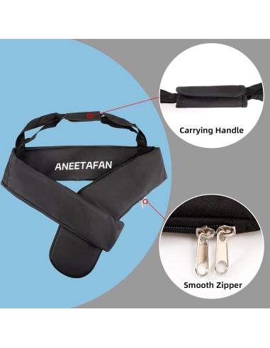 Bolsa para Palos de Hockey ANEETAFAN, Impermeable 177.8 cm