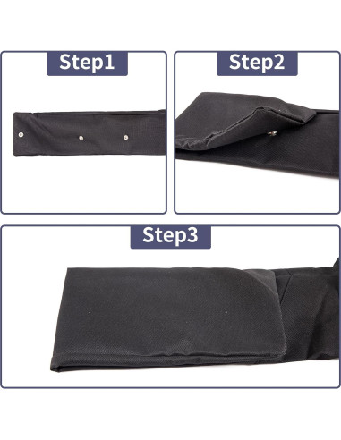 Bolsa para Palos de Hockey ANEETAFAN, Impermeable 177.8 cm